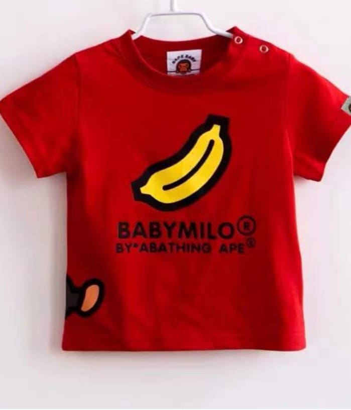 Bape Children’S Summer Cotton T-Shirt