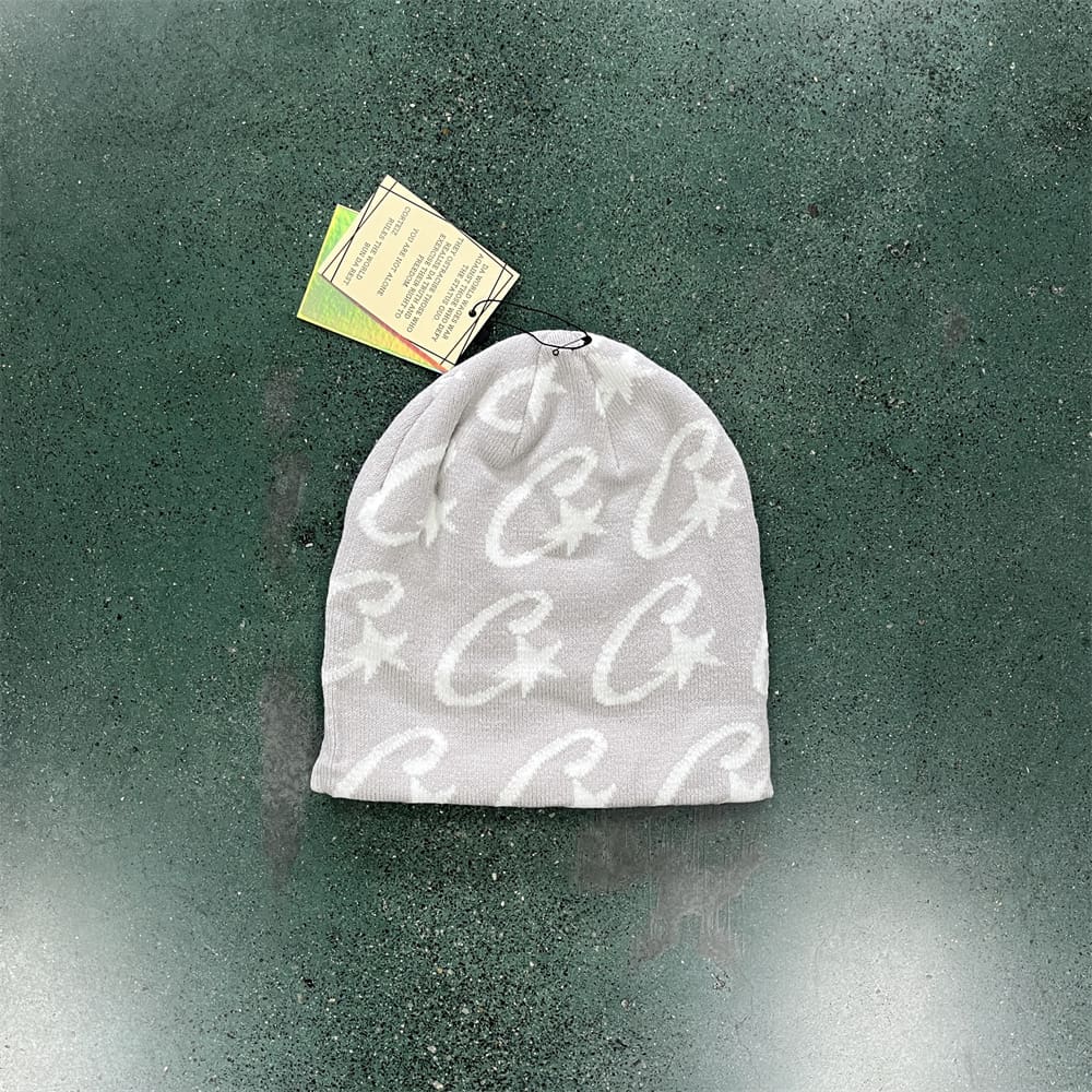 Corteiz Devil Island Demon Printed Beanie