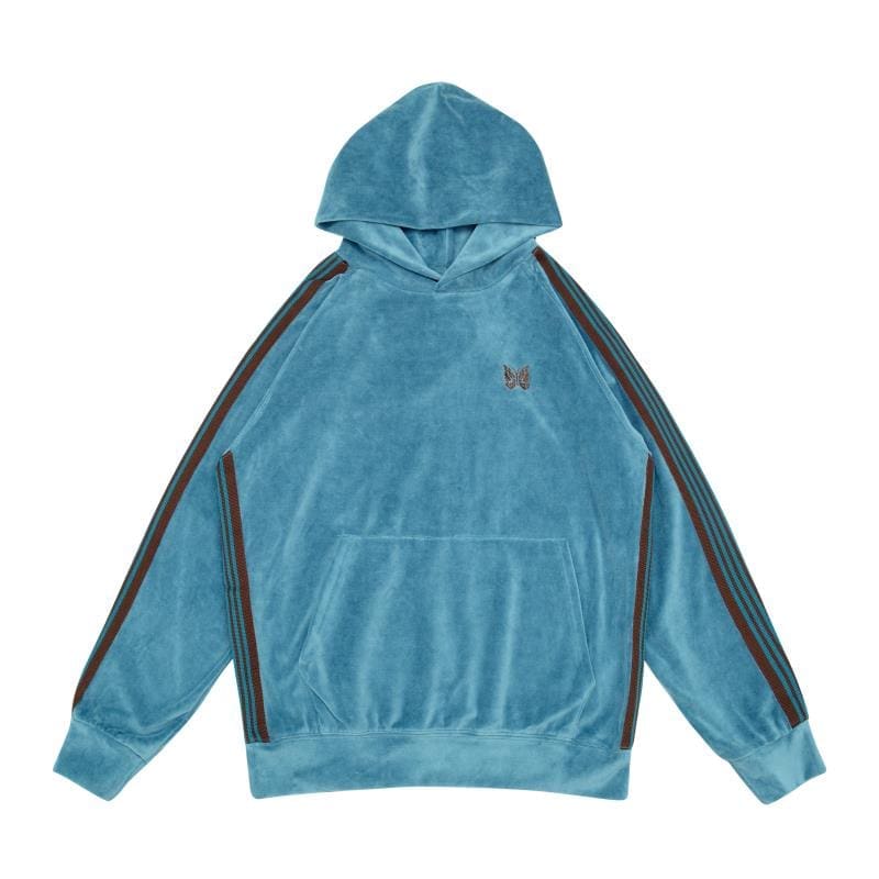 Needles 23Ss Velvet Embroidery Butterfly Hoodie