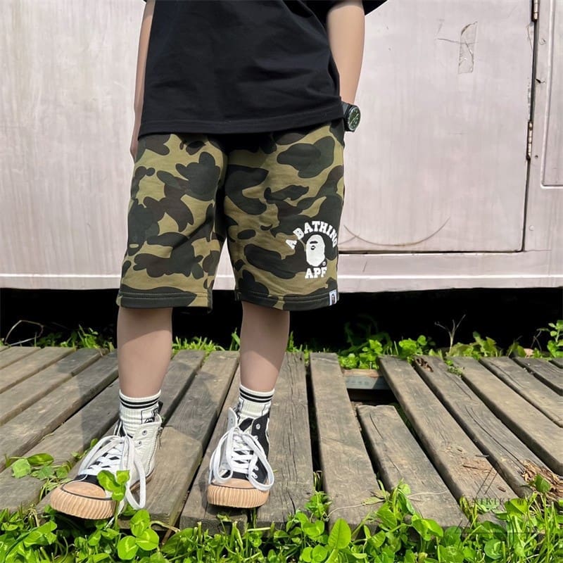 Bape Tide Brand Children’S Shorts