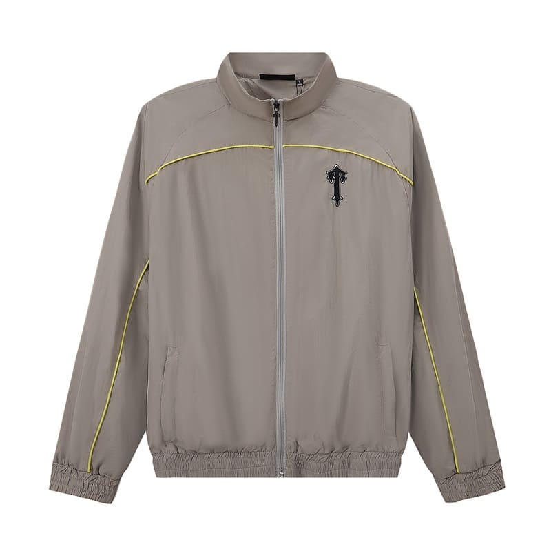 Trapstar Sports Casual Suit Embroidered Logo Zipper Cardigan and Trousers