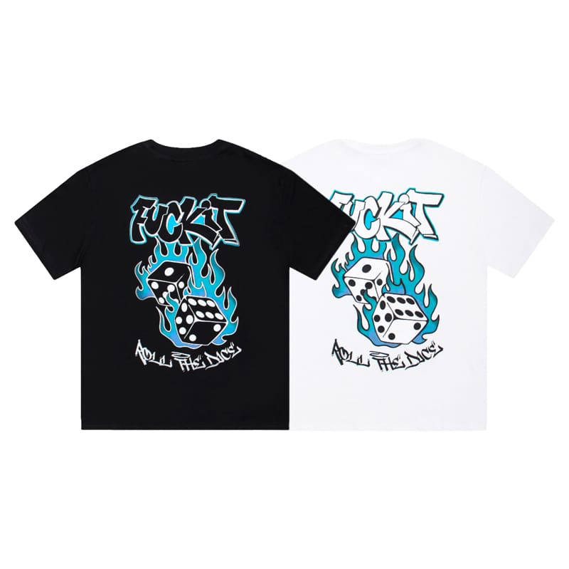 Trapstar Flame Dice Print T-Shirt