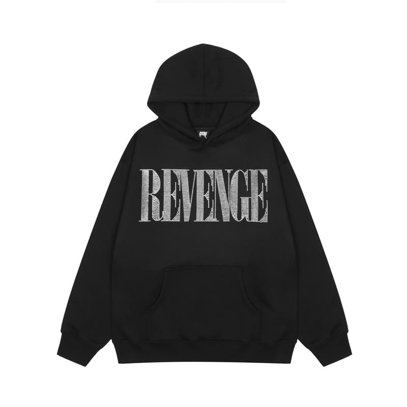Revenge Embroidered Keel Smoke Hoodie