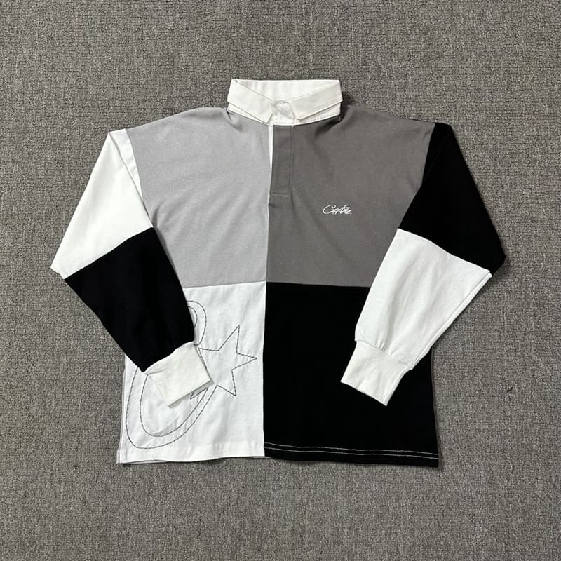 Corteiz Machine Embroidery Letter Polo Shirt