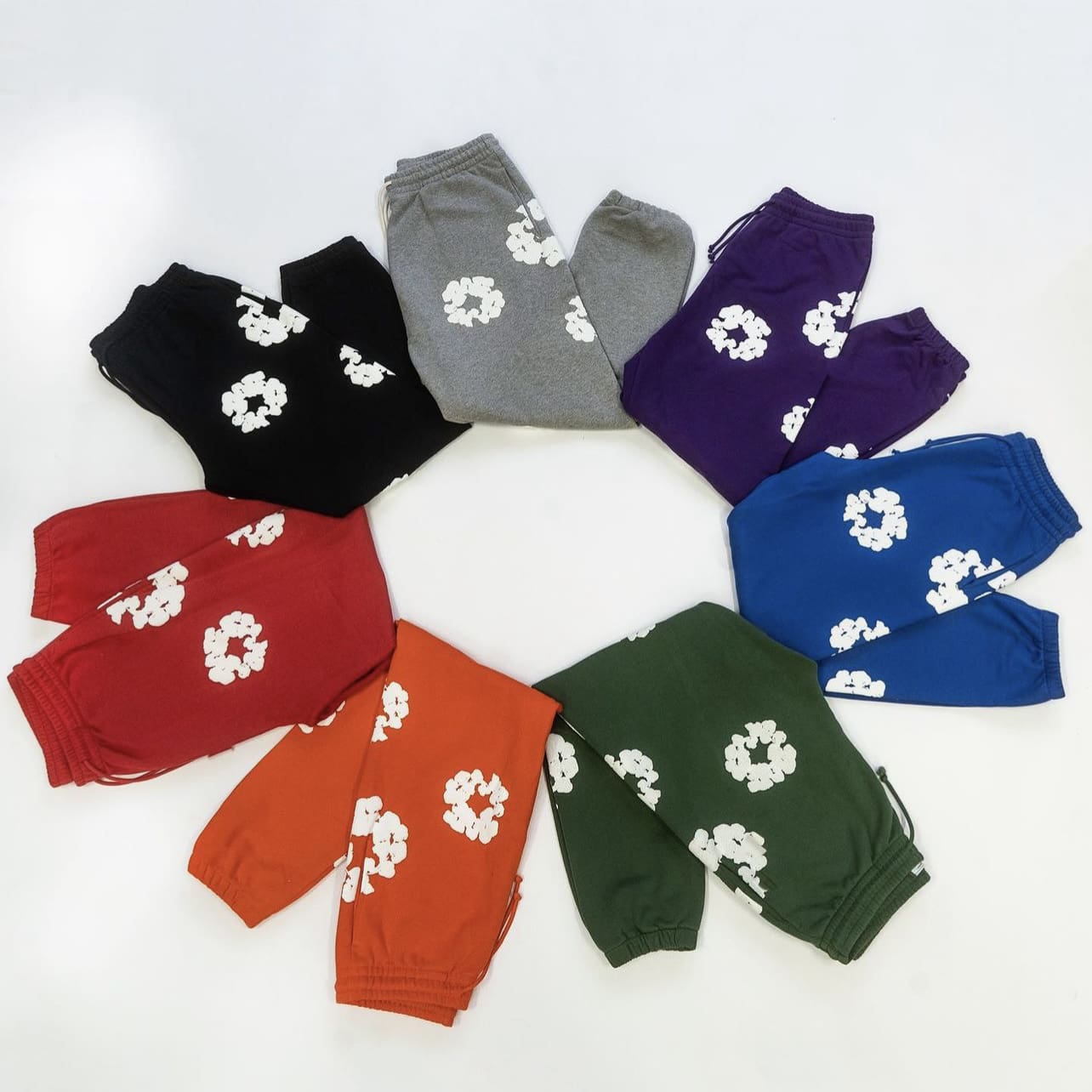 Denim Tears Kapok Puff Print Sweatpants