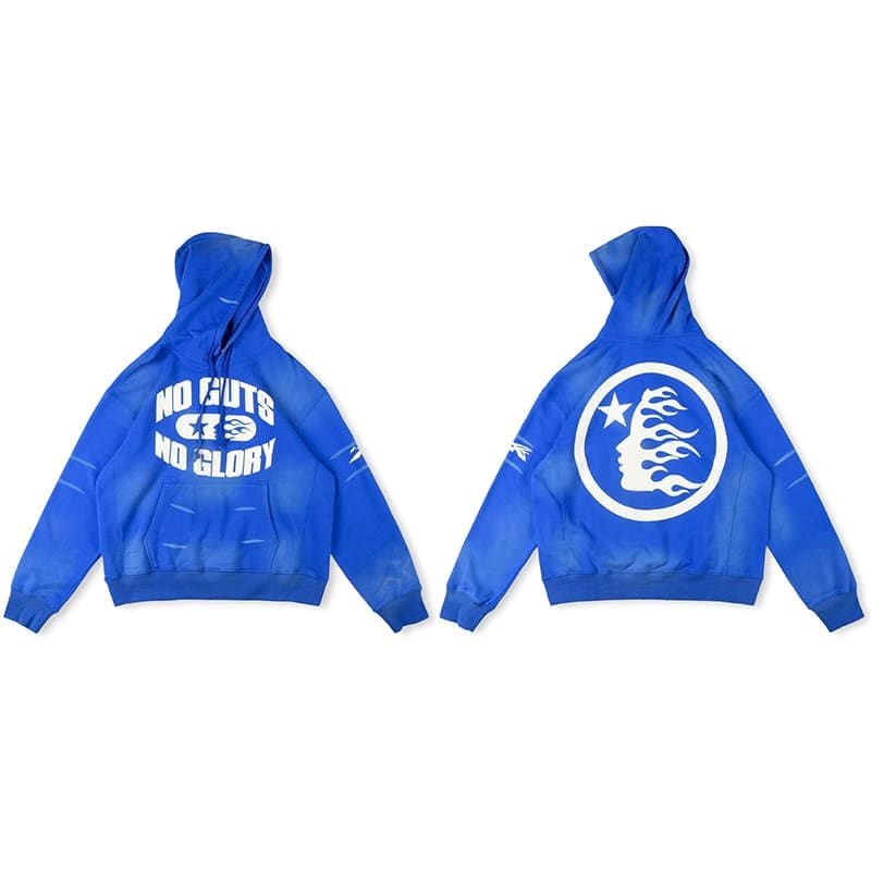 H*lst*r studios marble tie-dye hoodie sweater