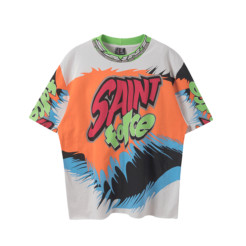 Saint Micheal Force Graffiti Tee