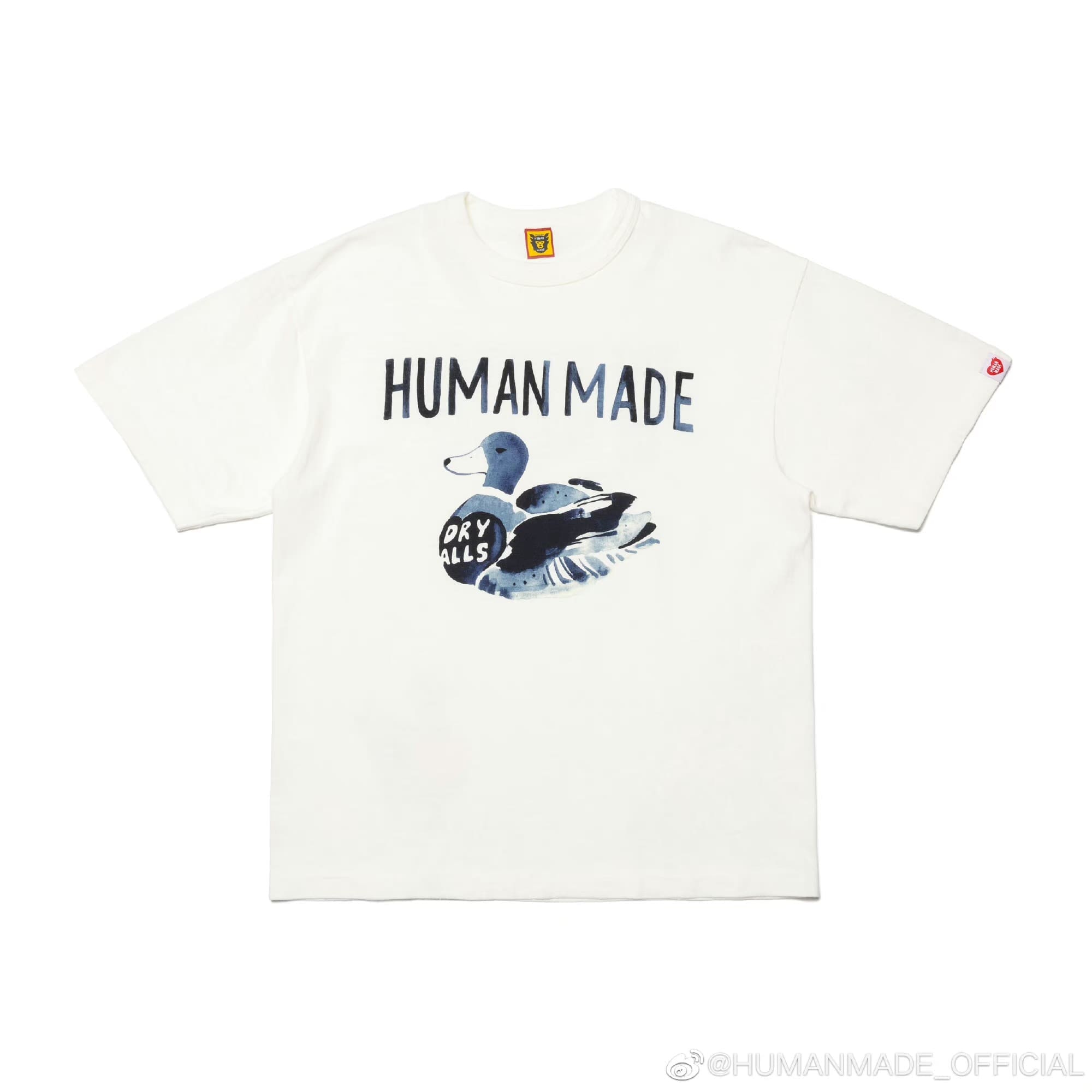 Hvm*n M*de duck letter short sleeve tee