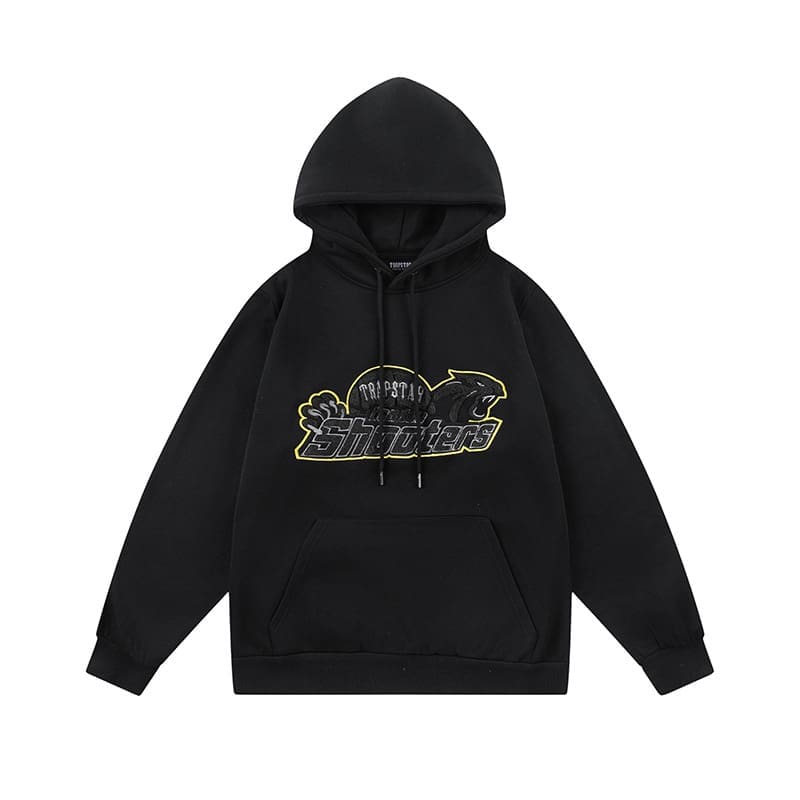 Trapstar Yellow Thread Tiger Head Hoodie