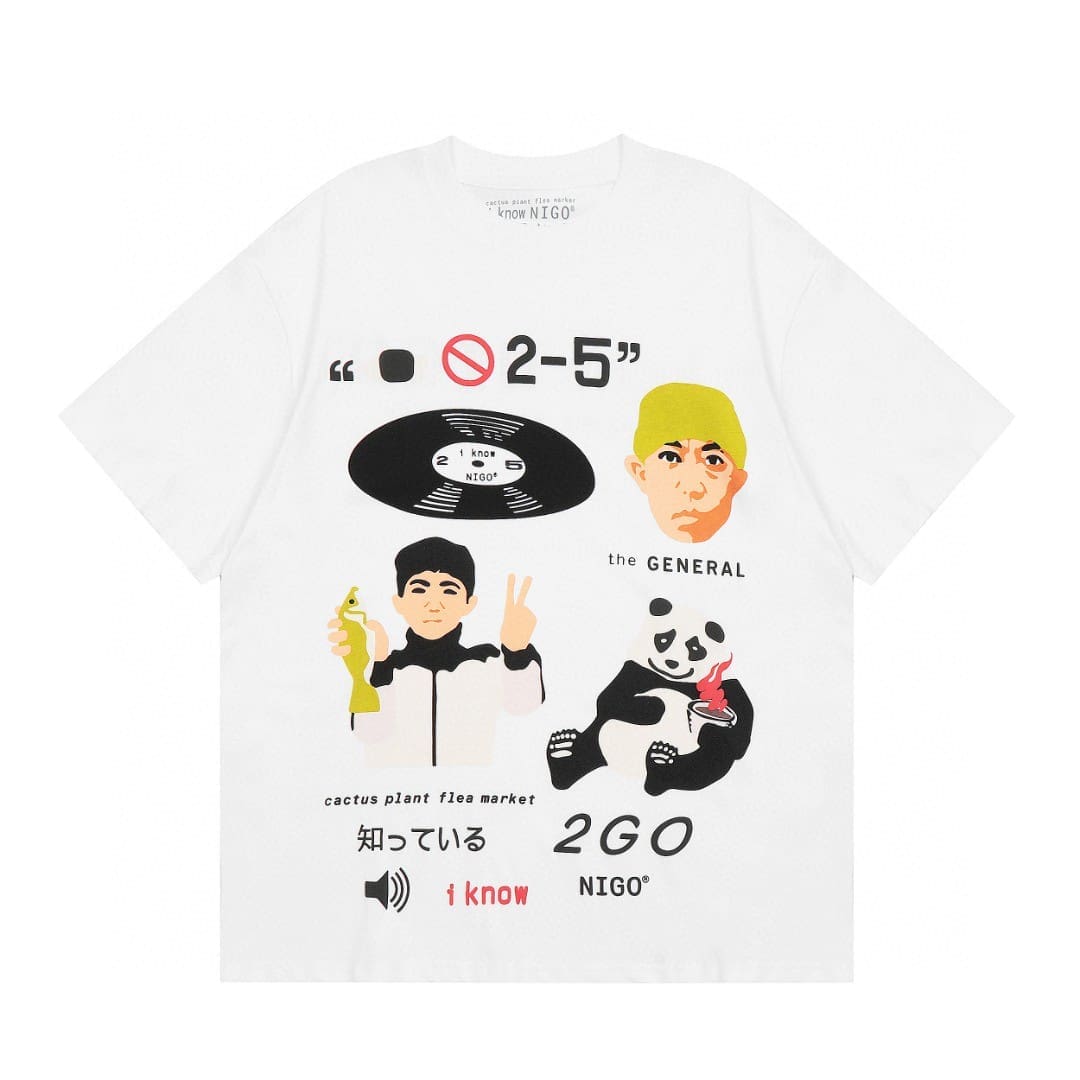 Cpfm X I Know Nigo New York Puff Print Tee