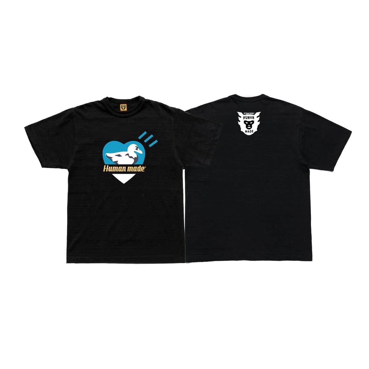 Hvm*n M*de cartoon love duck tee