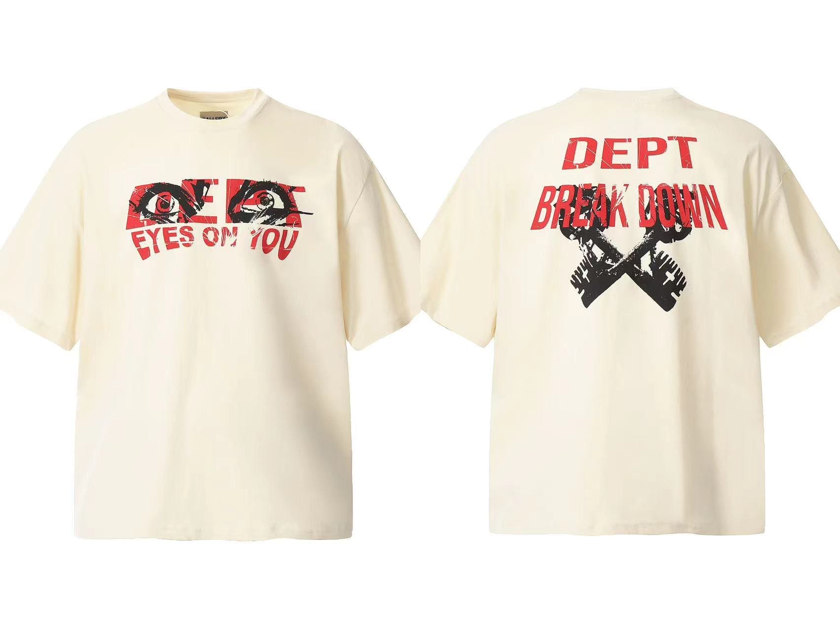 Life Gallery Dept Vintage Washed Half Sleeve Tee