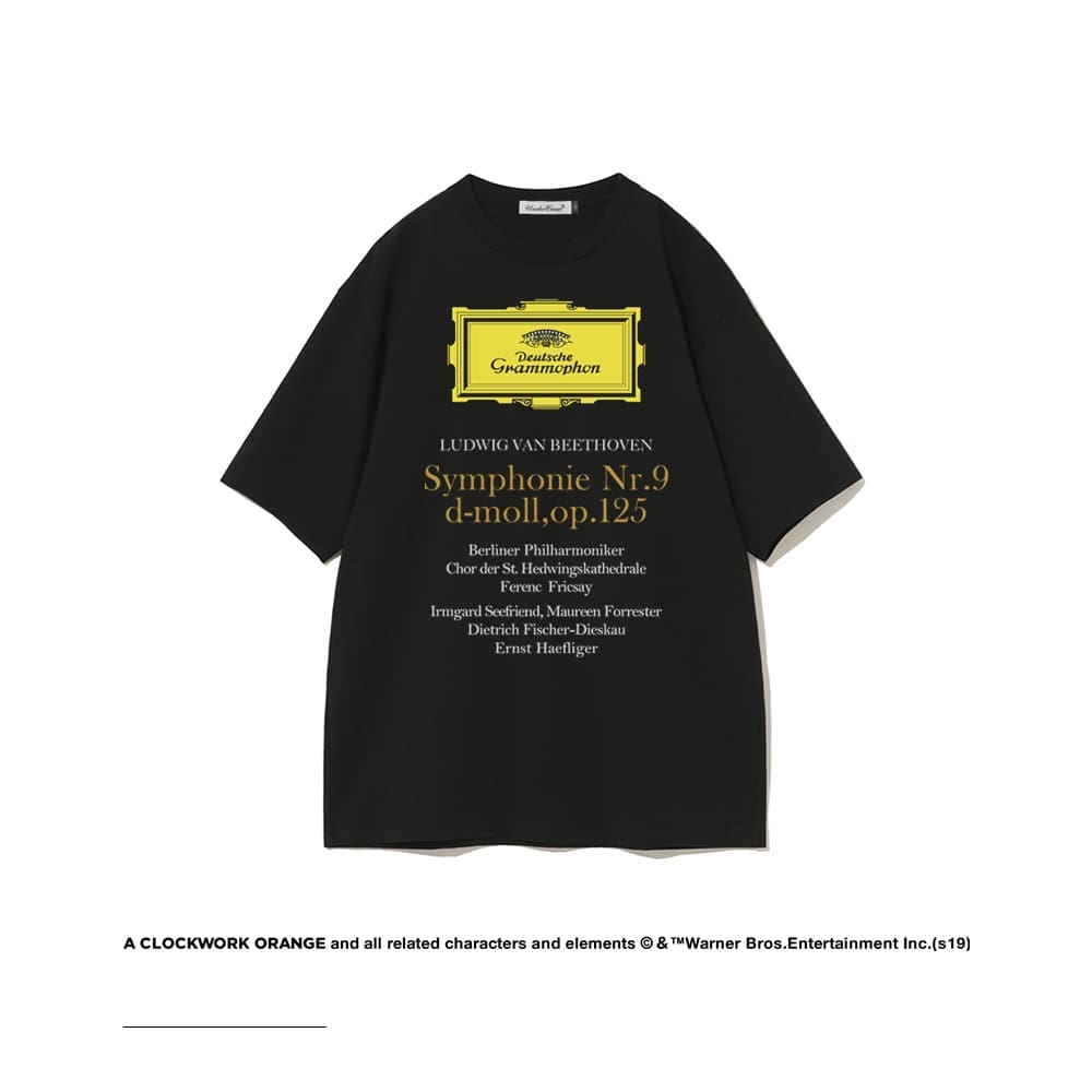 Clockwork Orange Beethoven Portrait Short Sleeve T-Shirt Classical Music Movie Print