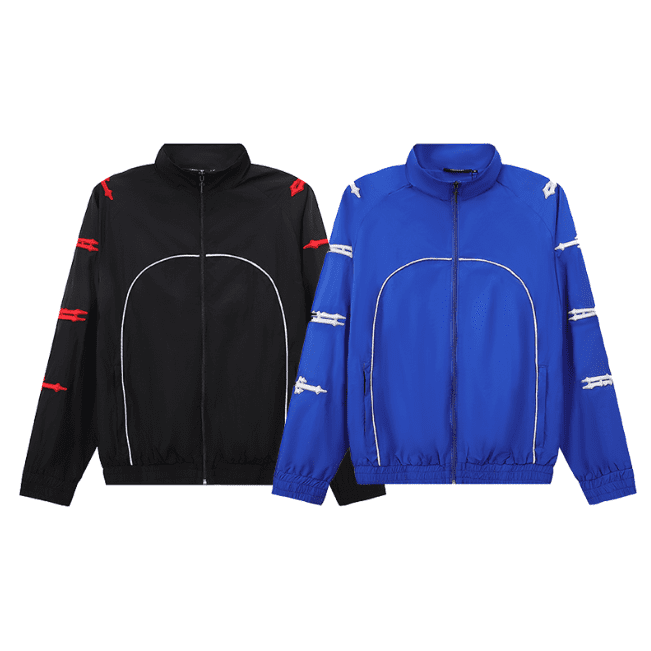 Trapstar Embroidered Letter Shell Jacket