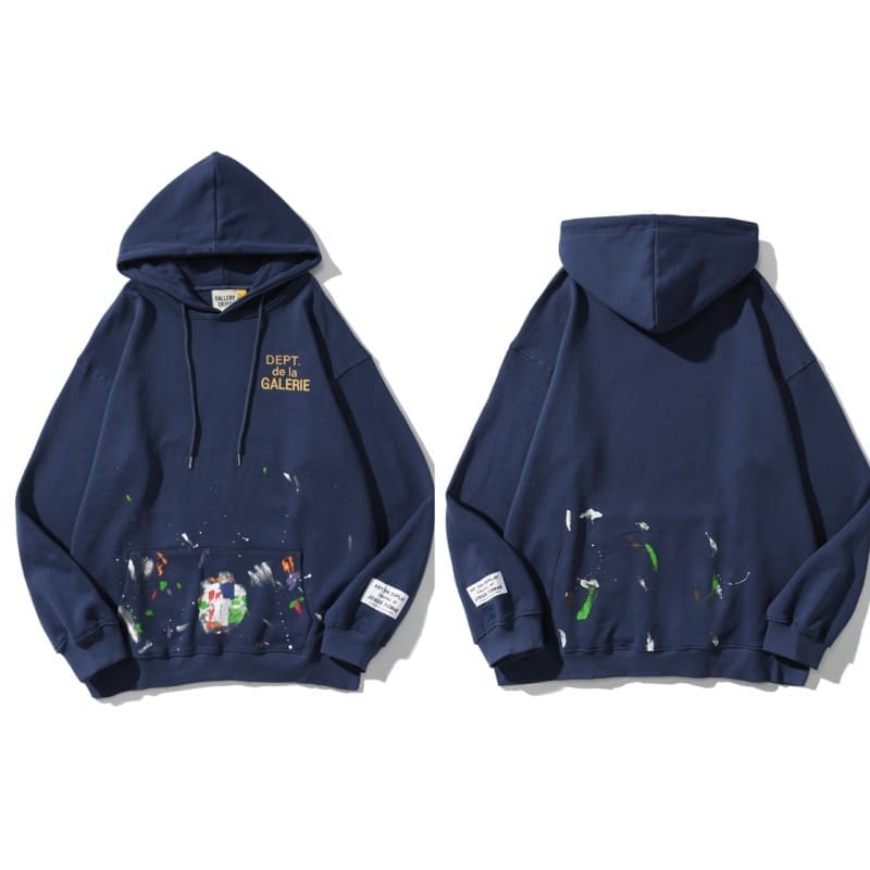 Gallery Dept Splash Ink Hooded Sweater 2