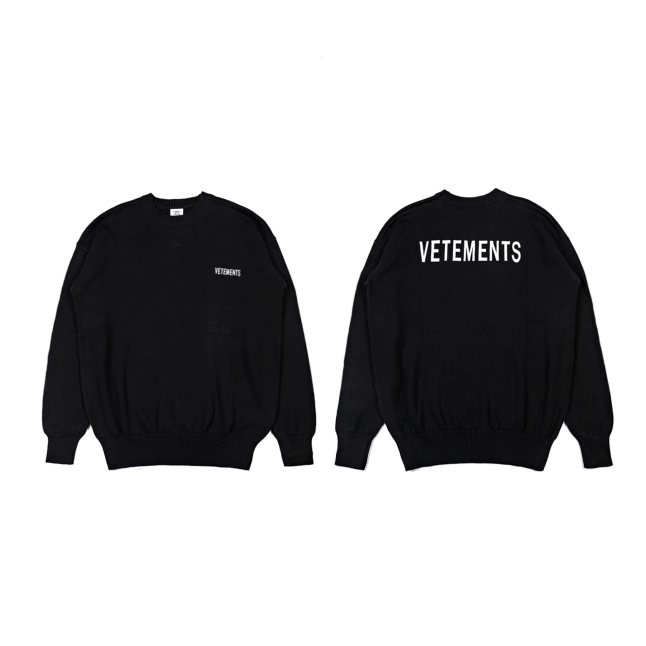 Vetements Klein Blue Sweater