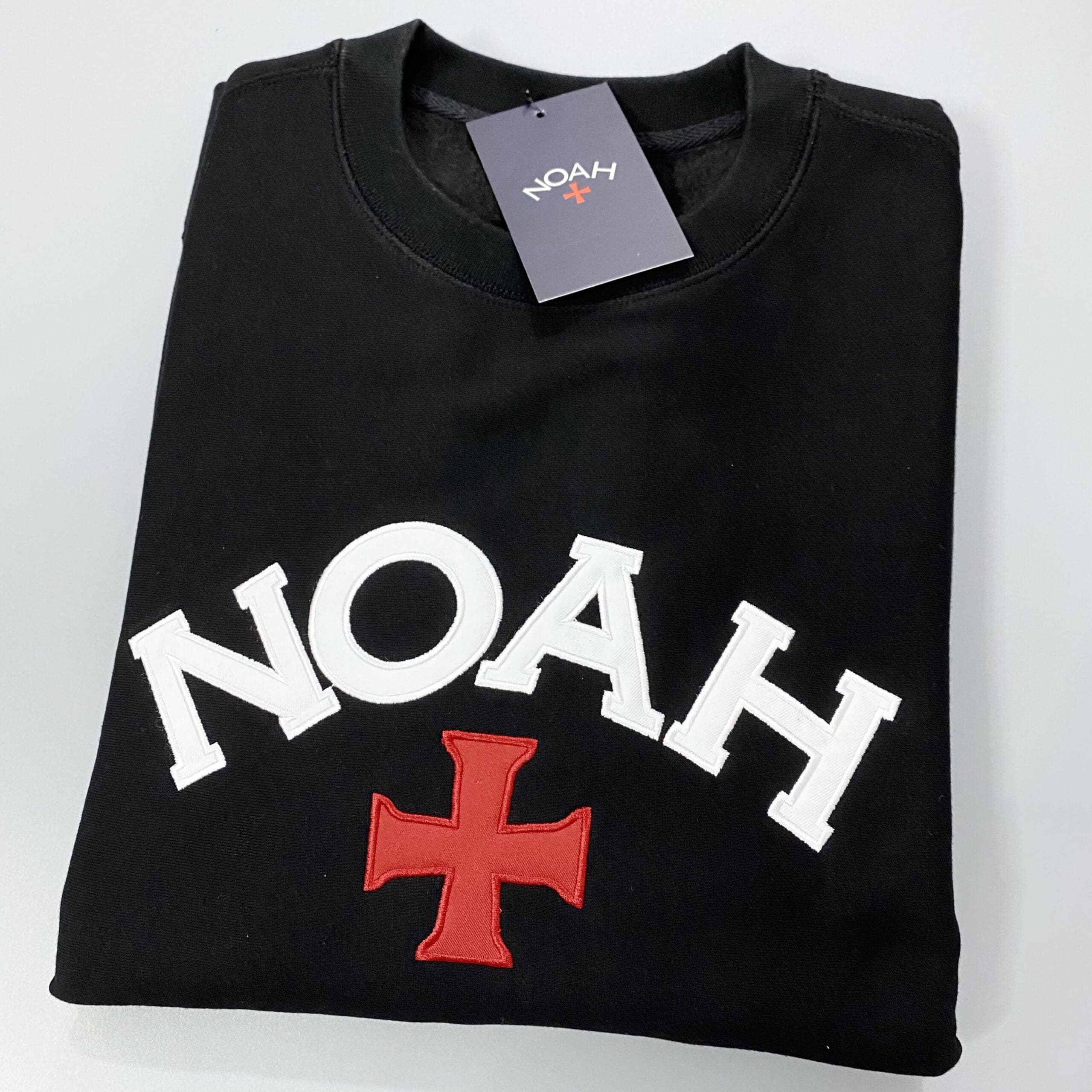 Noah Cross Embroidery Sweater