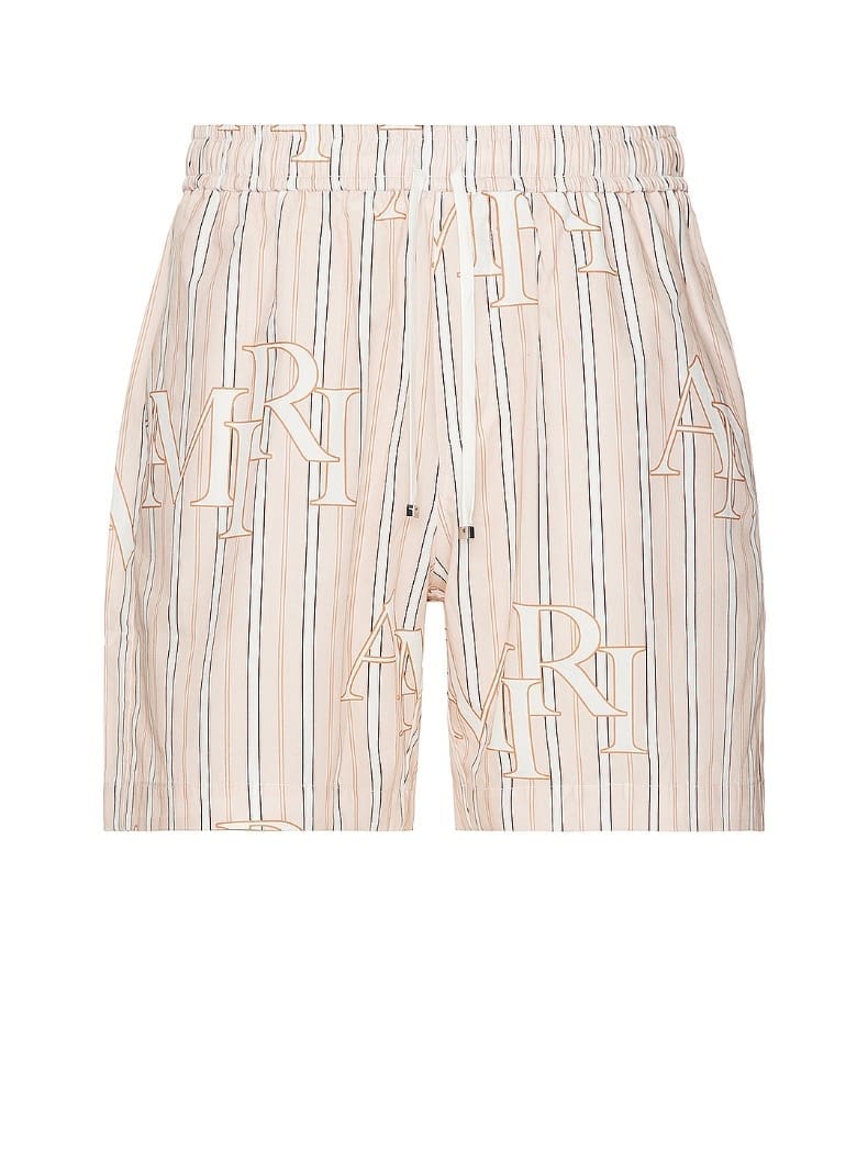 Amiri Fw24 Letter Print Polo Shirt