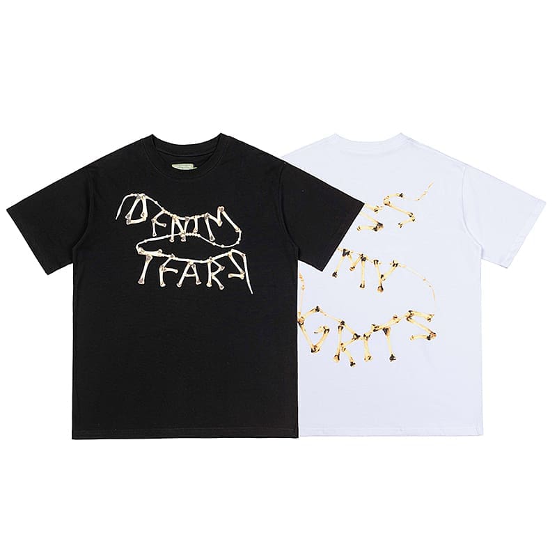 Denim Tears Limited Skeleton Stitch T-Shirt