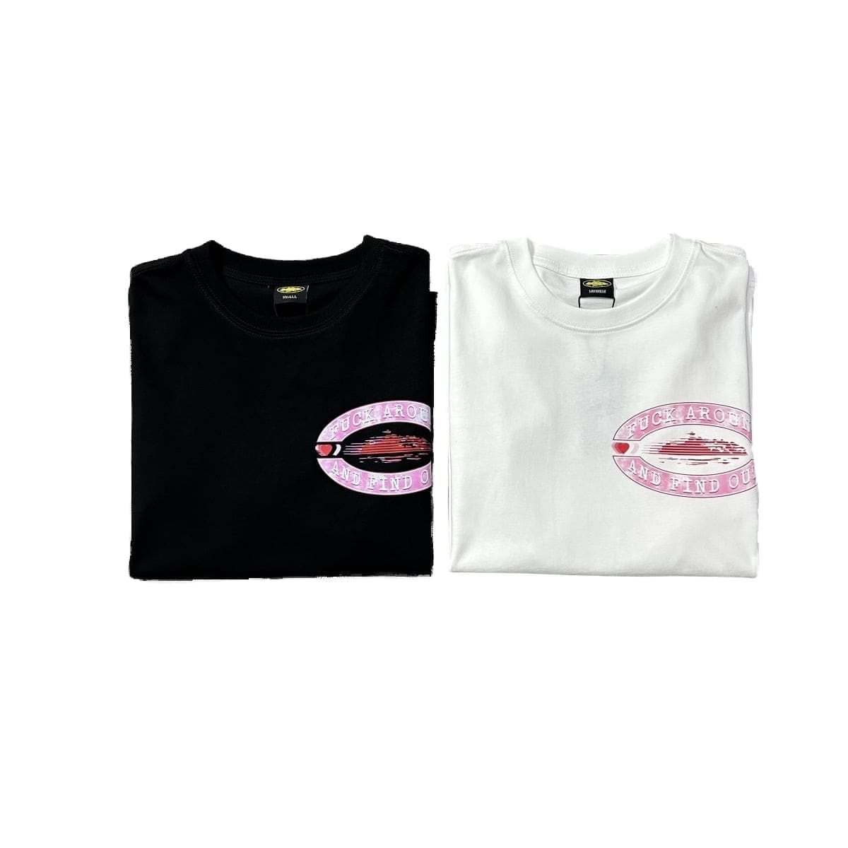 Corteiz Devil Island Letter Print Retro Casual Couple T-Shirt