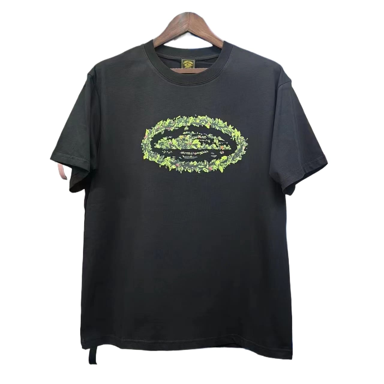 Corteiz Devil Island Printed Cotton Short Sleeve T-Shirt for Men and Women