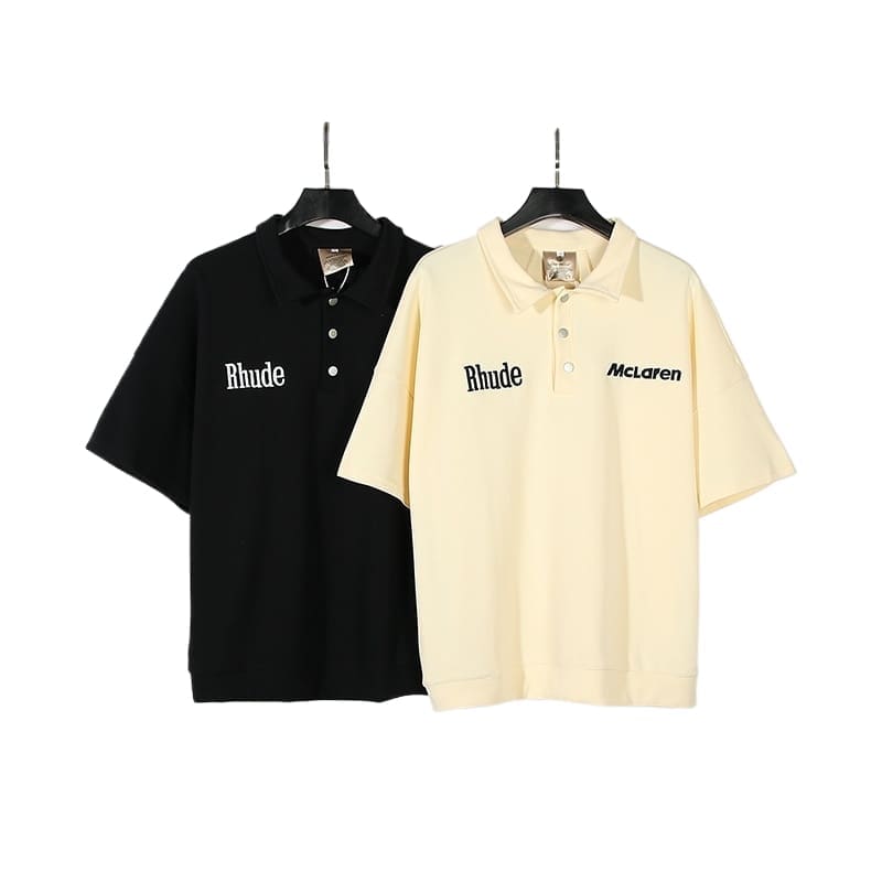 Rhude Derek Joint Name Polo Shirt