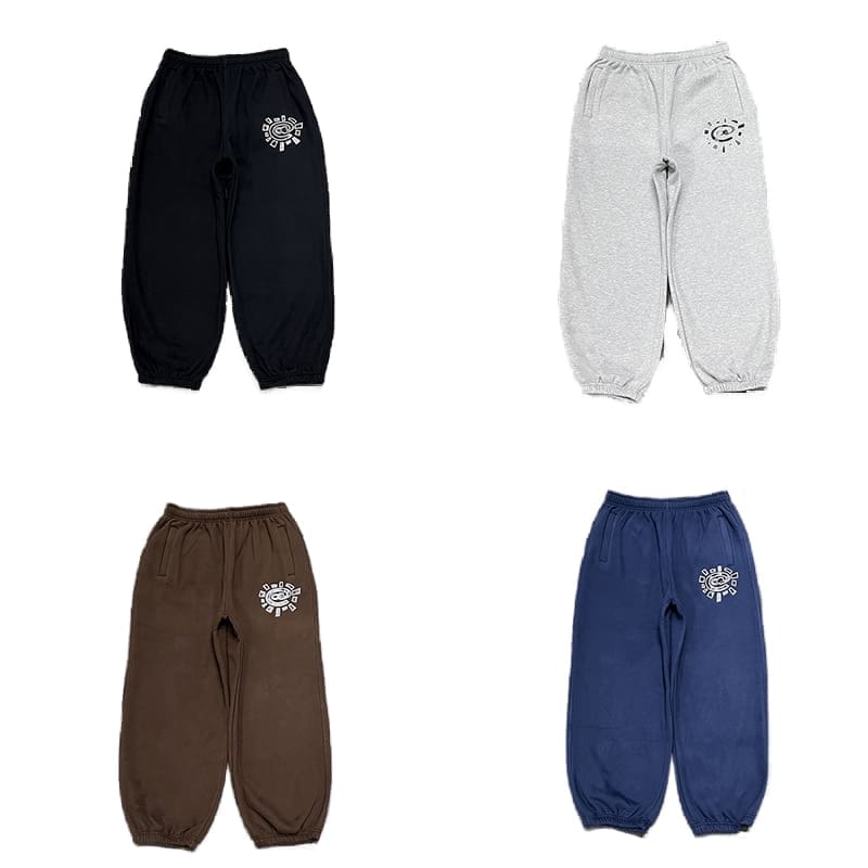 ADWYSD Sun Roll Fleece-Lined Loose Sweatpants