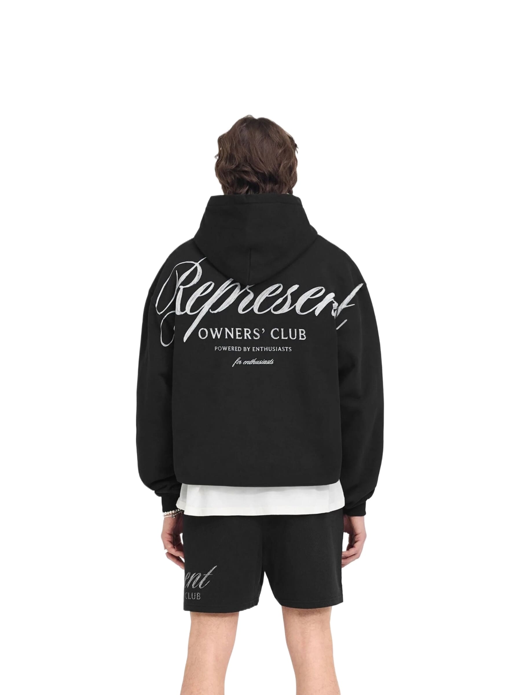 Represent Club Script Hoodie