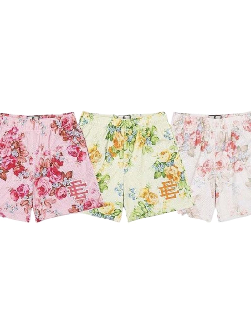 Eric Emanuel Flower Series Mesh Shorts