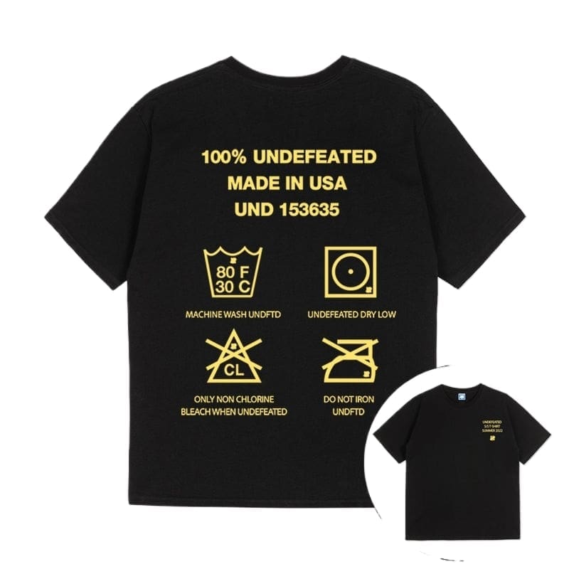 Undefeated Five-Stroke Armband Sumo Warrior Tee 2