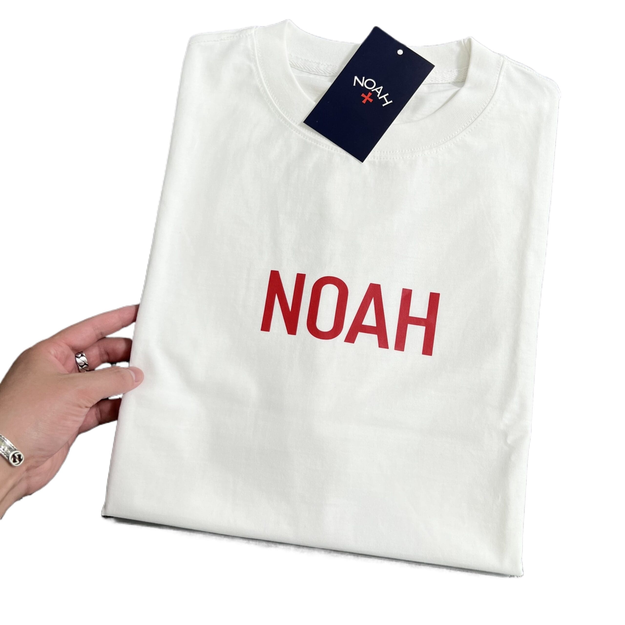 Noah Red Logo Tee