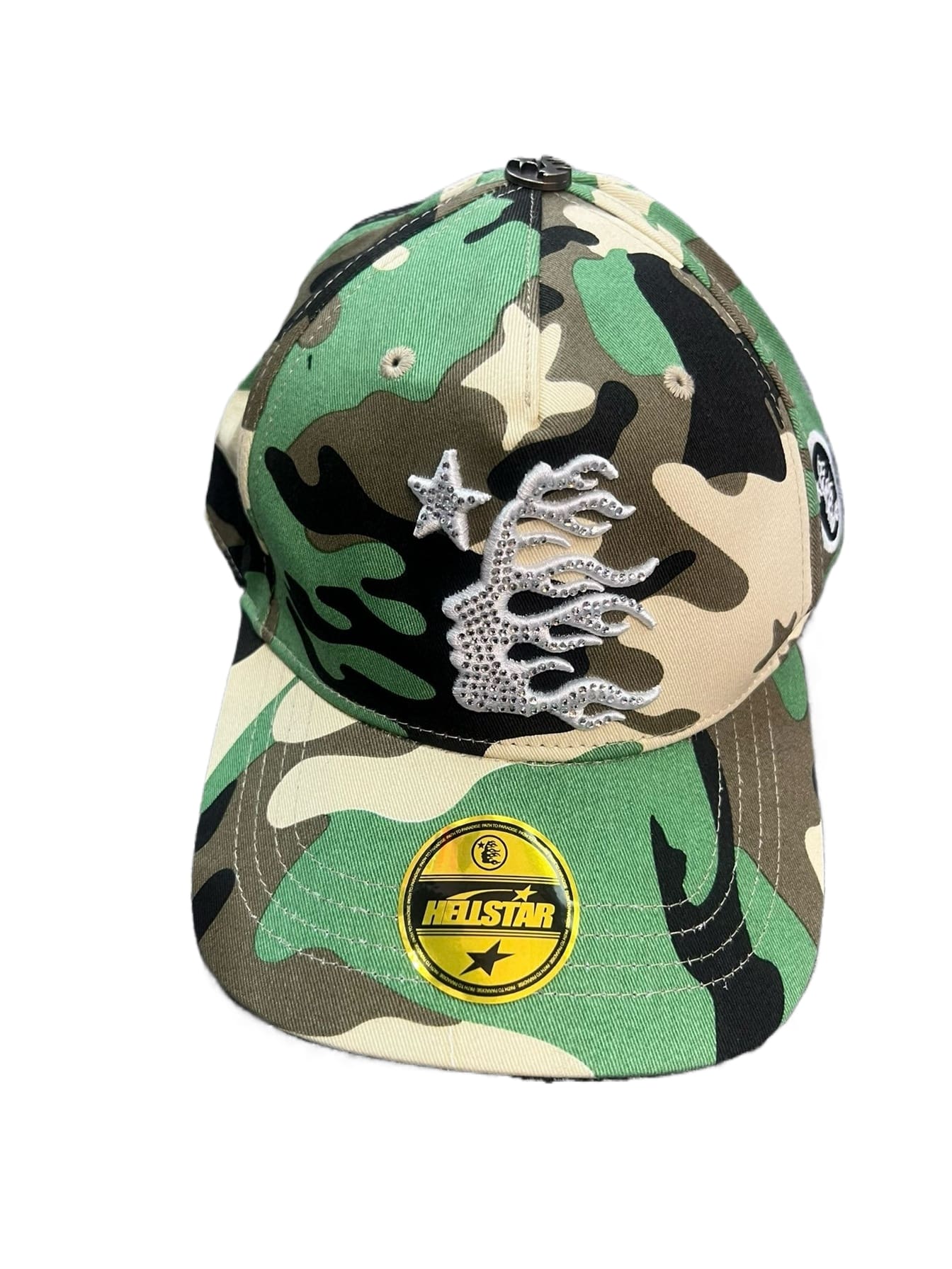 H*lst*r camouflage fitted hat