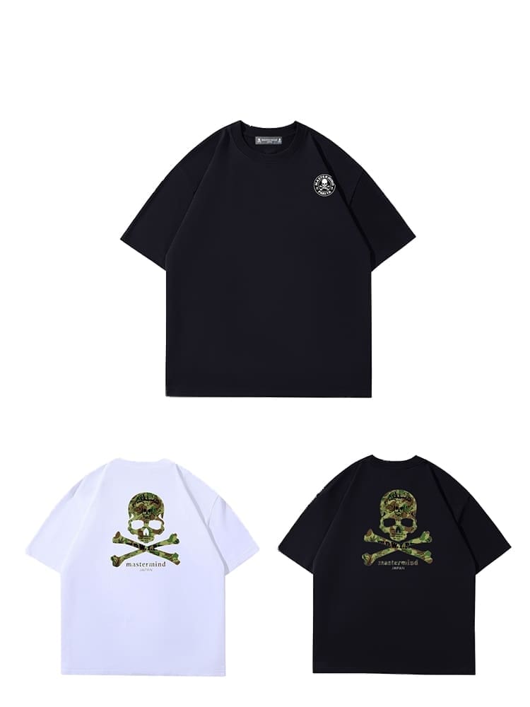 Mastermind Japan Camouflage Skull Tee