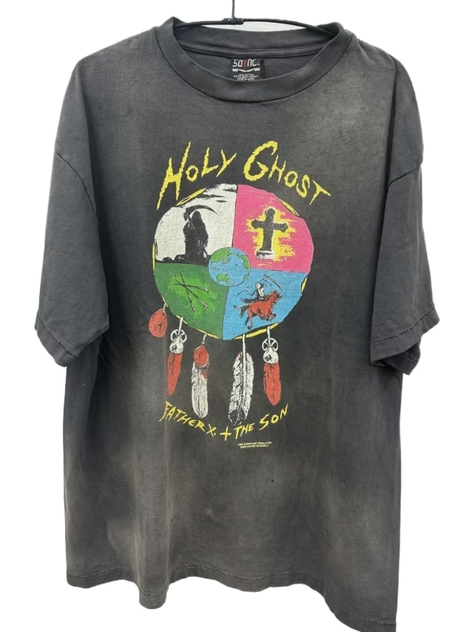 Saint Michael Neil Young Short-Sleeve T-Shirt Fashion Brand