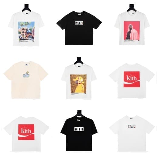 Kith Coca Cola Joint Name Short Sleeve T-Shirt for Men and Women