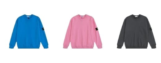 Stone Island High Street Pullover Long Sleeve for Men and Women