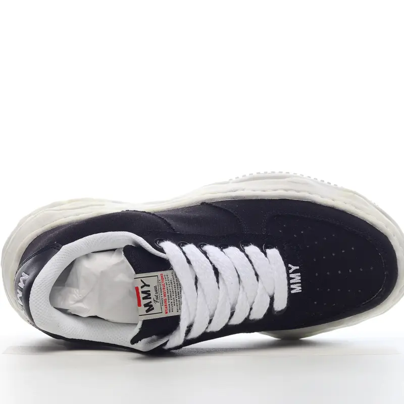 mmy Ma*s*n miharayasuhiro wayne original sole leather low sneaker grwy a a