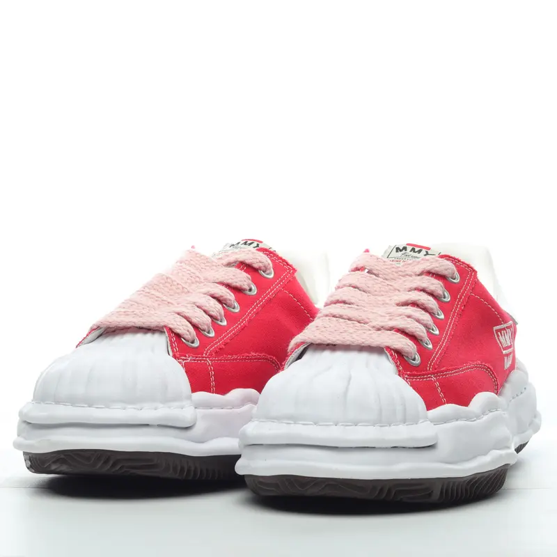 mmy Ma*s*n miharayasuhiro wayne original sole leather low sneaker grwy e