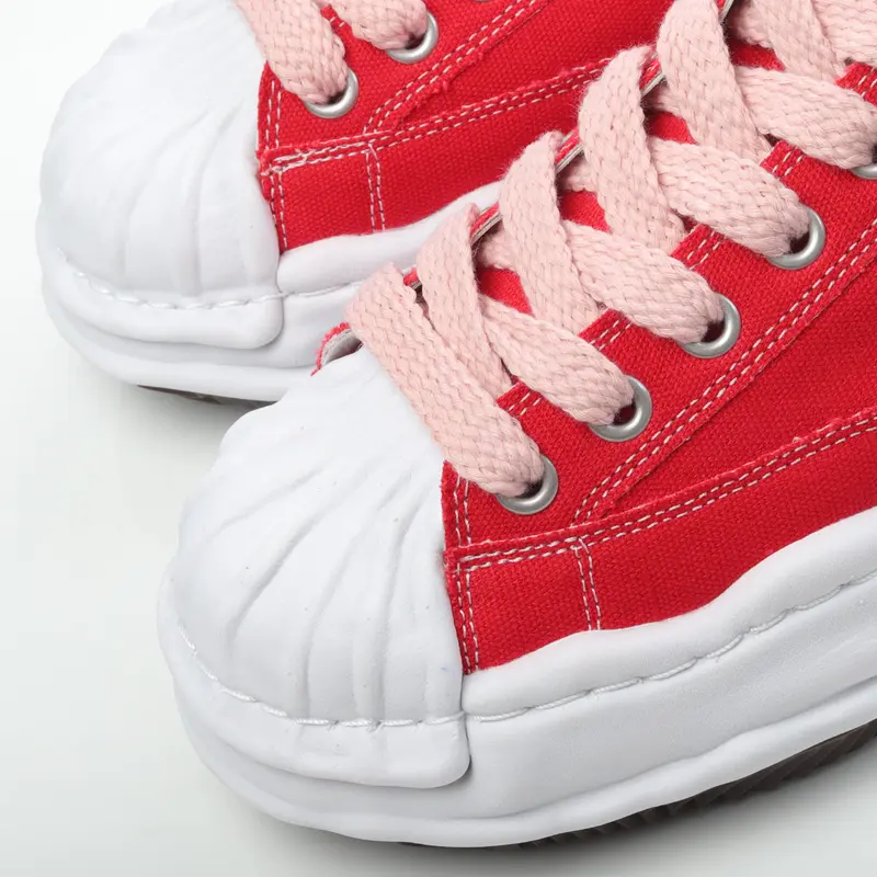 mmy Ma*s*n miharayasuhiro wayne original sole leather low sneaker grwy e