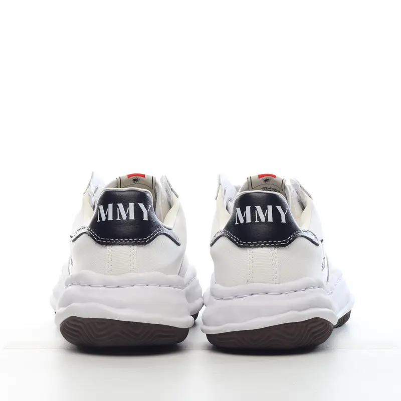 mmy Ma*s*n miharayasuhiro wayne original sole leather low sneaker xqwr