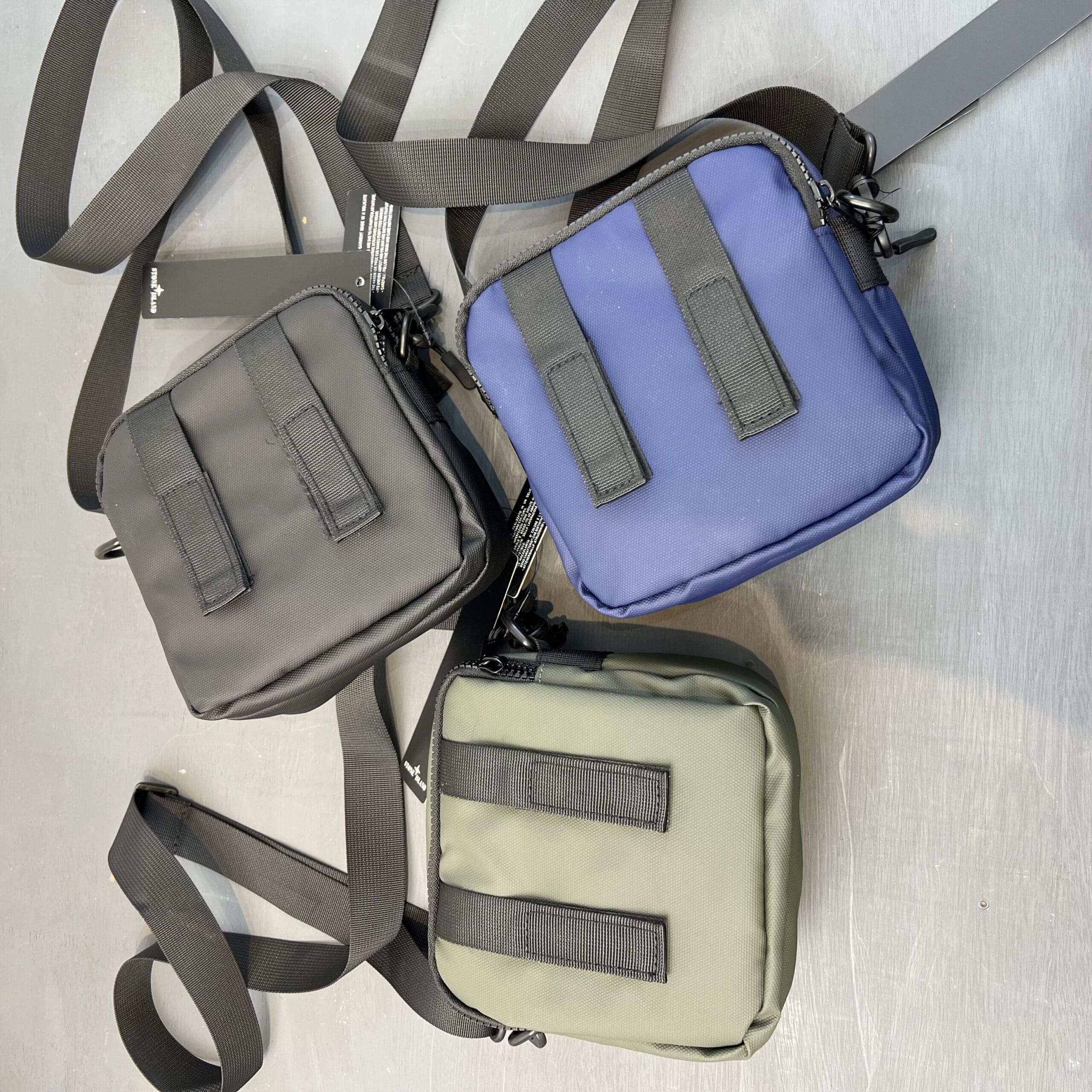 Stone Island Casual Waist Bag Mini Crossbody Satchel