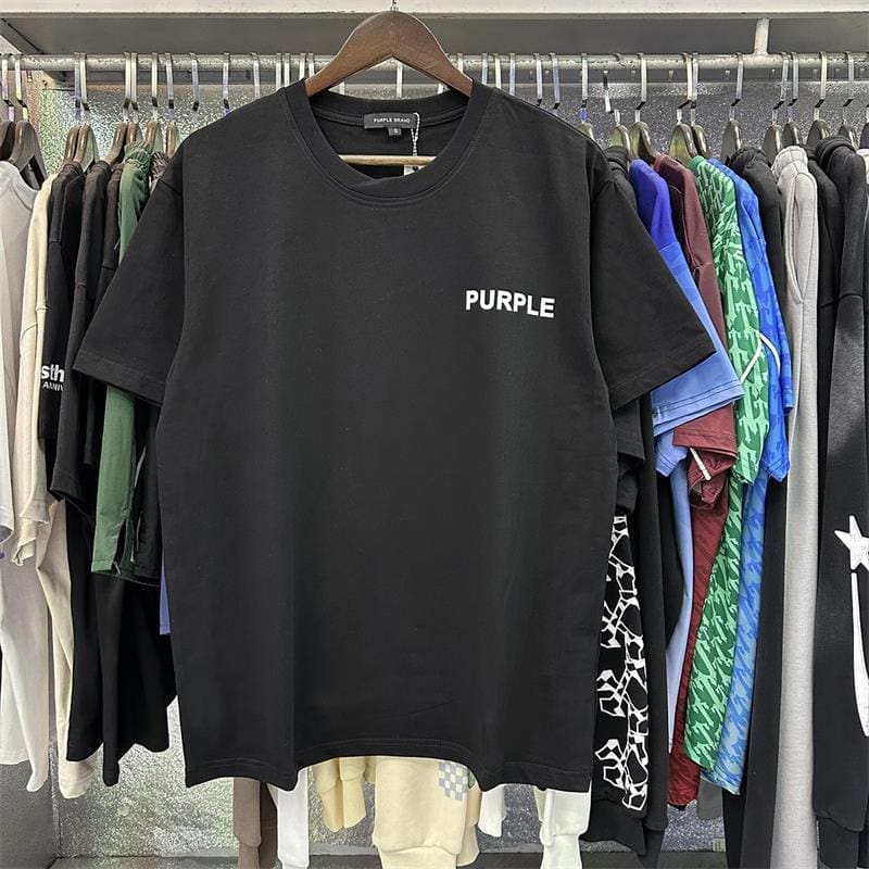 pu*re b*and icon logo classic loose t-shirt for men and women