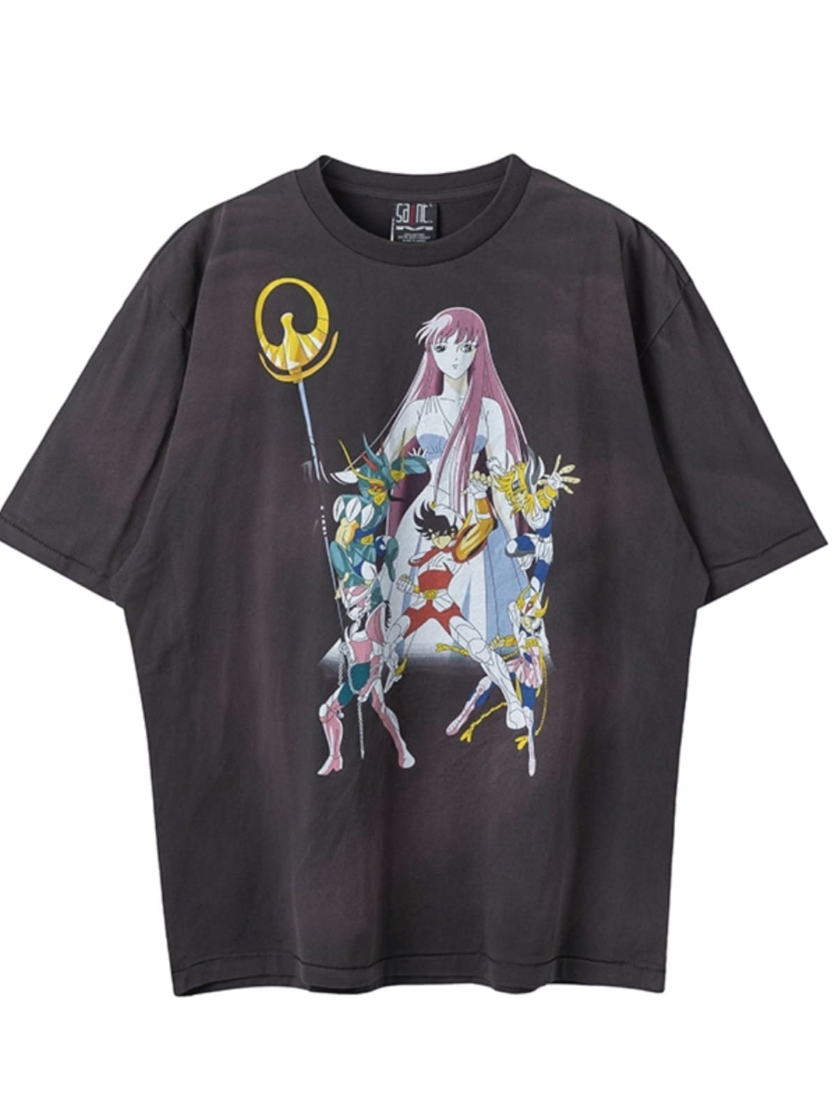 Saint Michael Vintage Washed VTG Short Sleeve T-Shirt for Men and Women