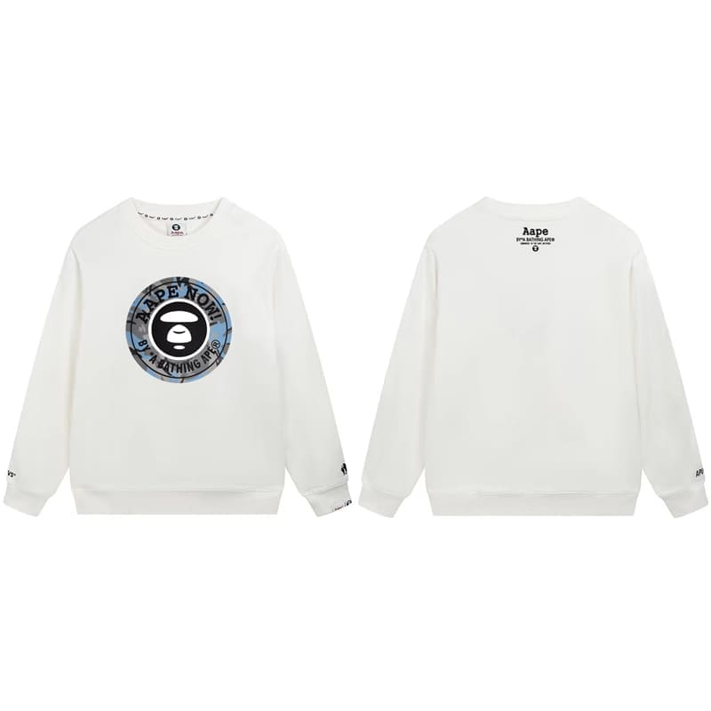 AAPE Camouflage Terry Hoodie for Men and Women