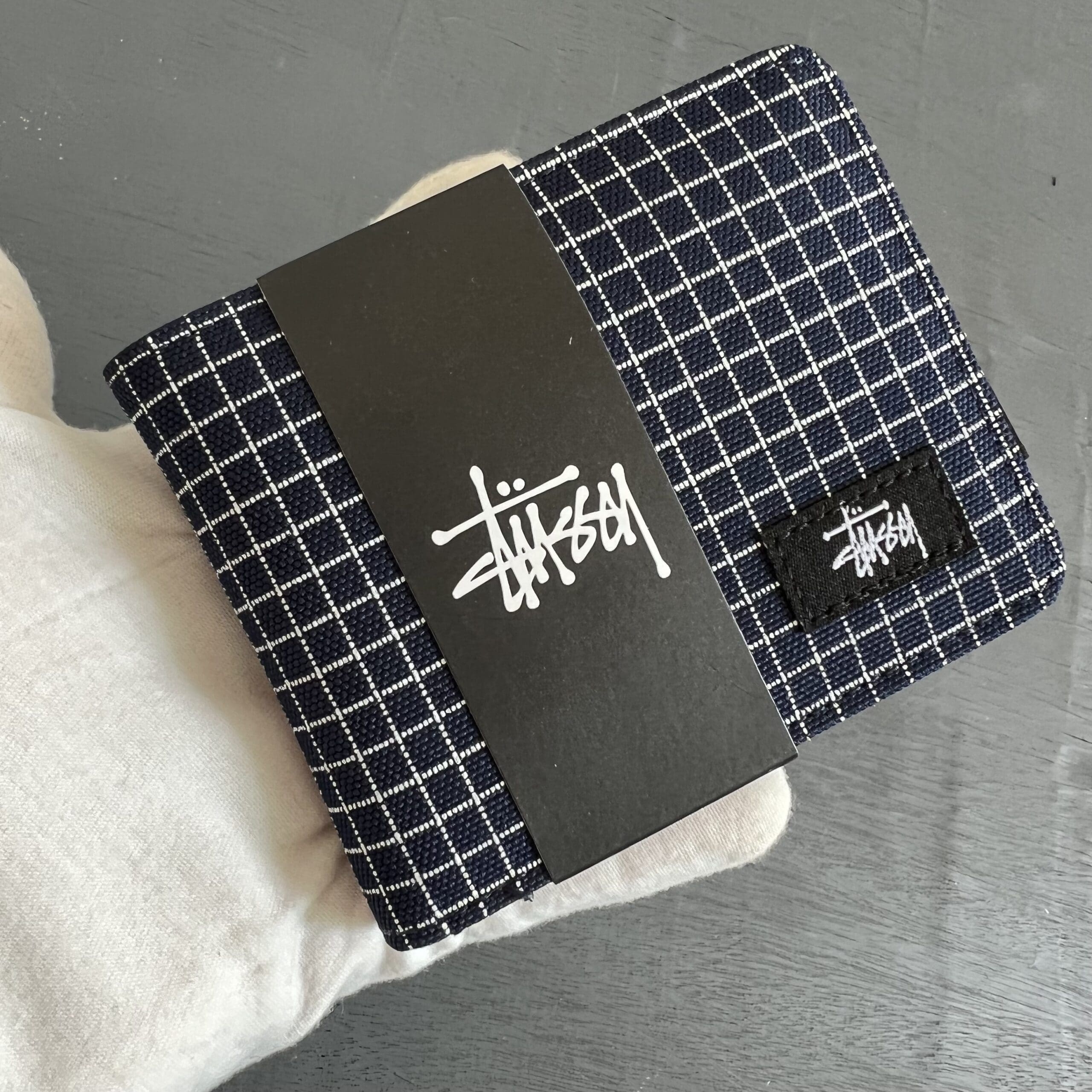 Stussy Men’s Casual Short Wallet Multi-Card Slot Japanese Style