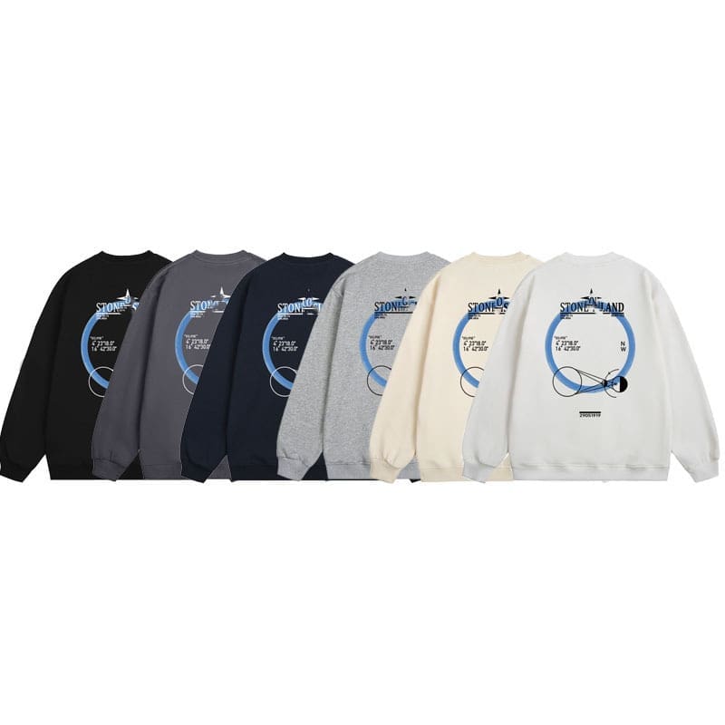 OGG Stone High Street Pullover Long Sleeve for Men and Women