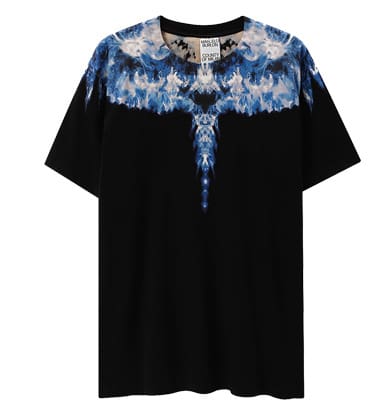 Marcelo Burlon Wings T-Shirt Classic Feather Short Sleeve