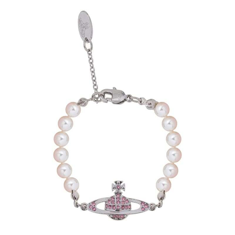 Vivienne Westwood 6-Layer Pearl Saturn Bracelet