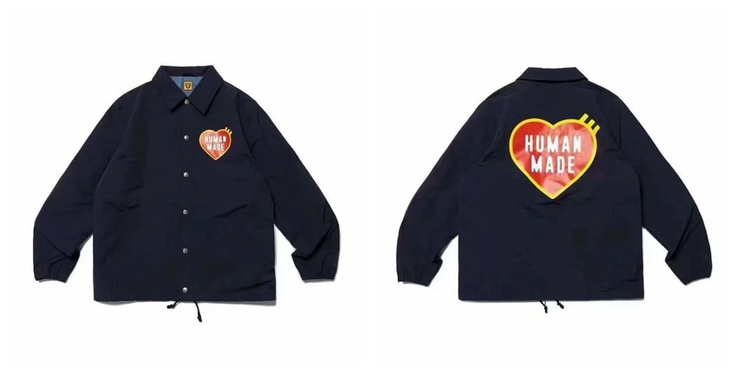 Hvm*n M*de 2023 spring and autumn new men & women trendy retro overalls style casual puppy embroidery loose jacket coat