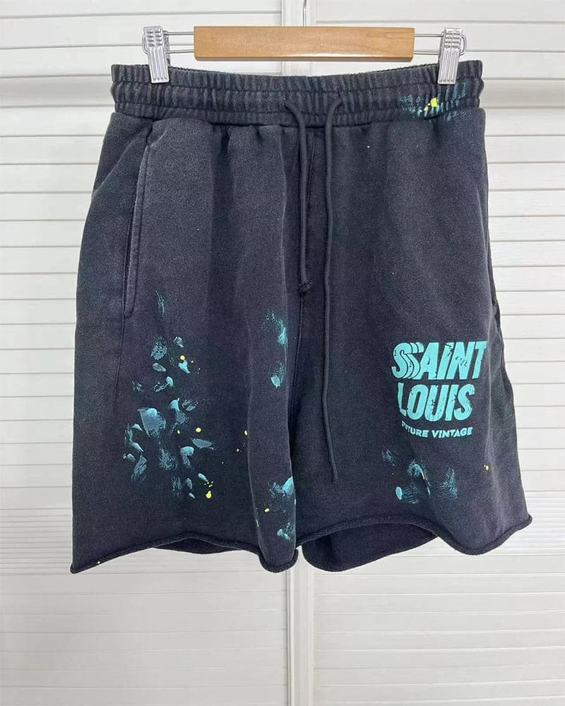 Saint Handmade Pants Leisure Shorts for Men and Women Fashion Brand